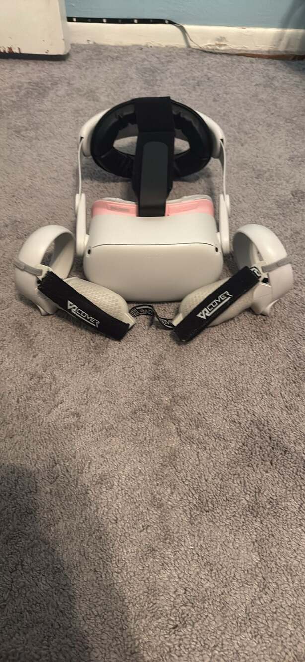Meta Quest 2 VR Headset with VR Cover Accessories